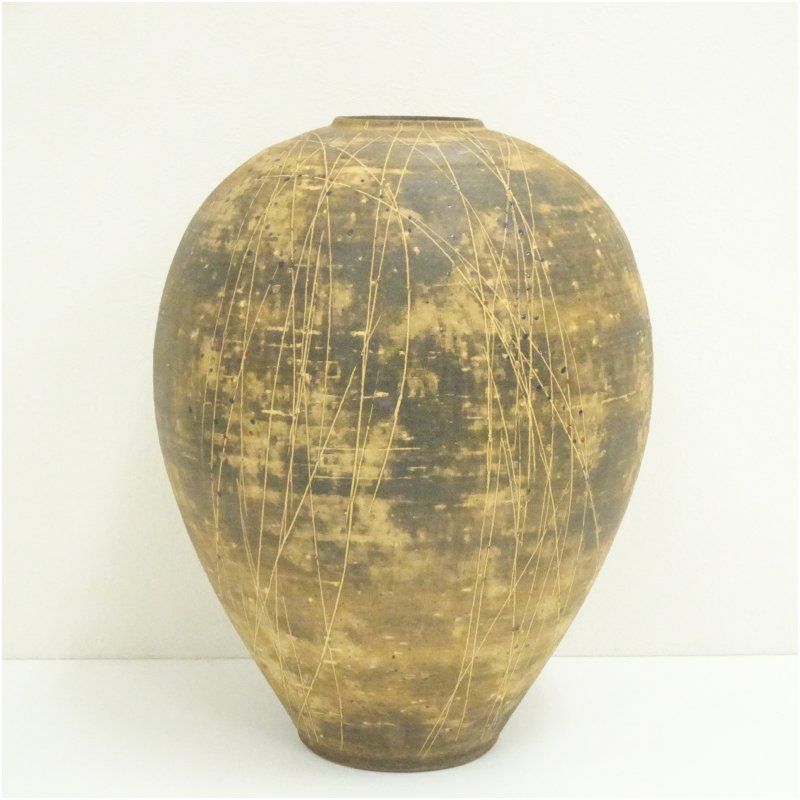 骨董品 寺本守さんの作品 笠間焼 独創的な陶器 美術品 おまけの