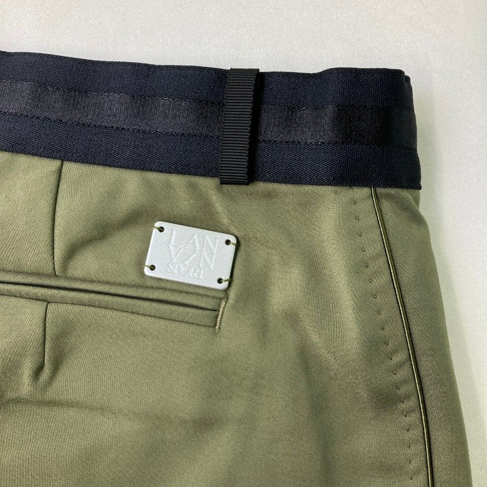サイズ：42 LANVIN SPORT ランバン スポール VLV0803149 ストレッチパンツ  カーキ系 [240101454592] ゴルフウェア レディース ストスト サイズ：42 LANVIN SPORT ランバン スポール VLV0803149