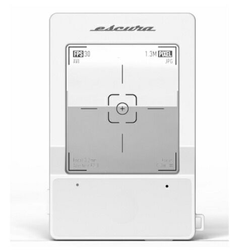 4月11日発売予定 エスクーラ Escura InstantSnap インスタントスナップ SN-25-WH デジタルカメラ 見た範囲を写真に残せる