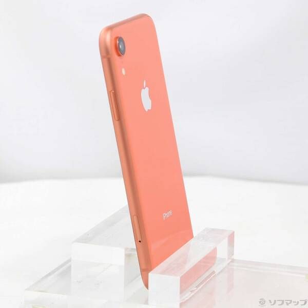 中古品〕 iPhoneXR 64GB コーラル MT0A2J／A SIMフリー【258