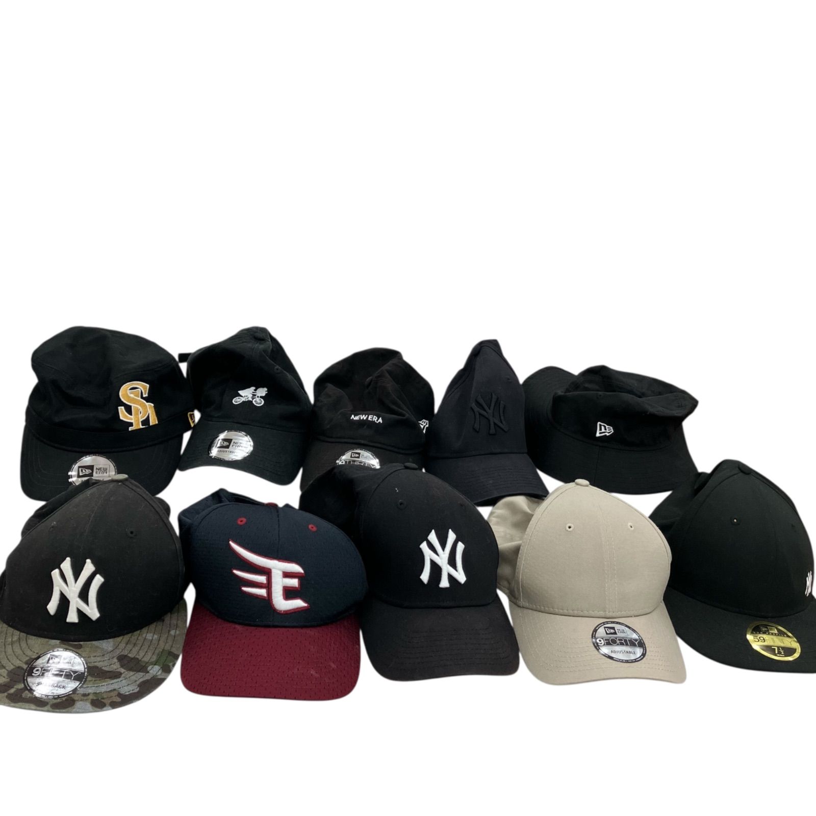 NEWERA 7 3/4 4個 まとめ売り セット ニューエラ オーセンティック