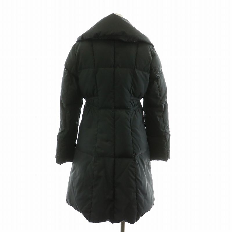 アナイ ダウンコート 黒 ロング/ 36 ブラック