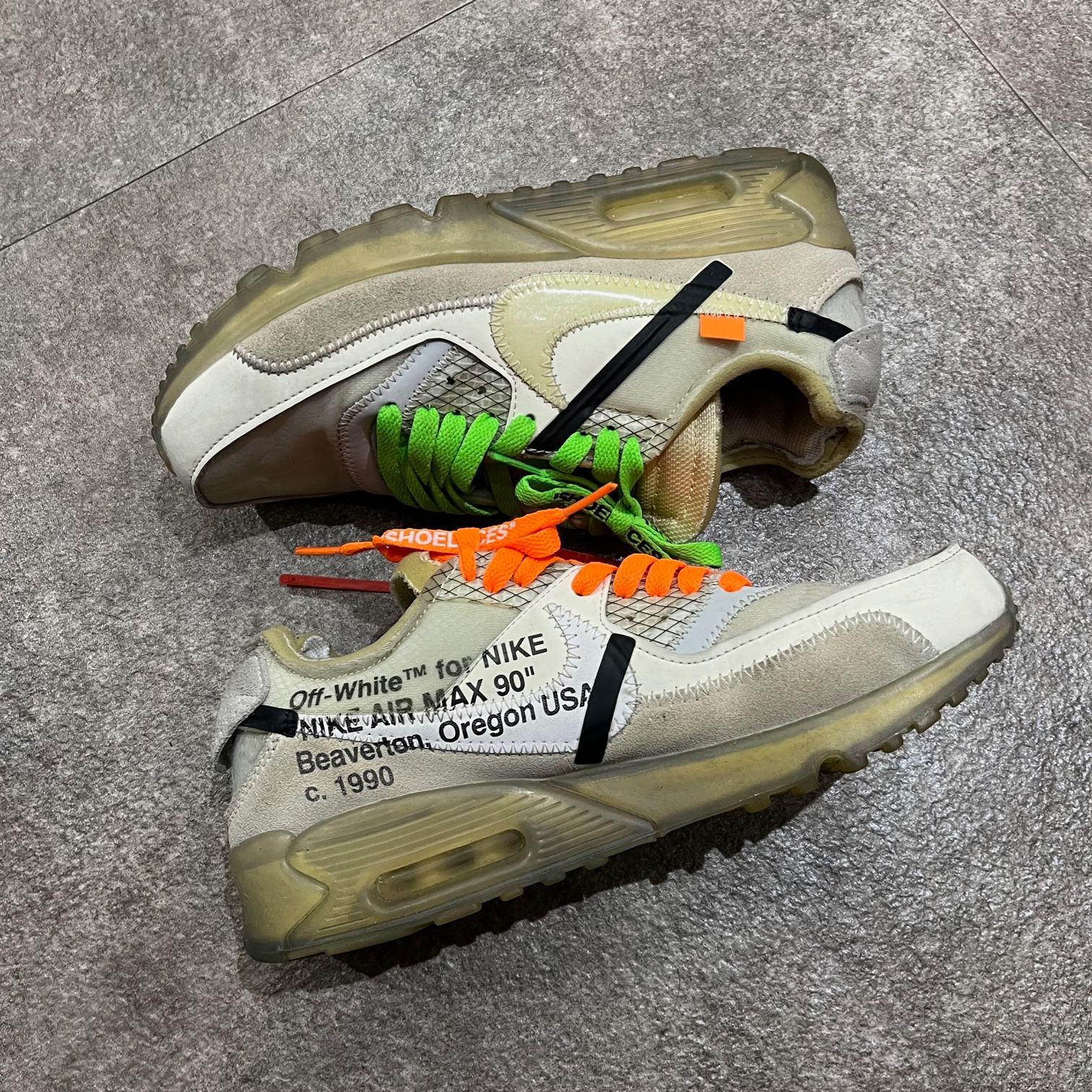 NIKE THE TEN AIR MAX 90 オフホワイト（入手困難☆Nike×オフ