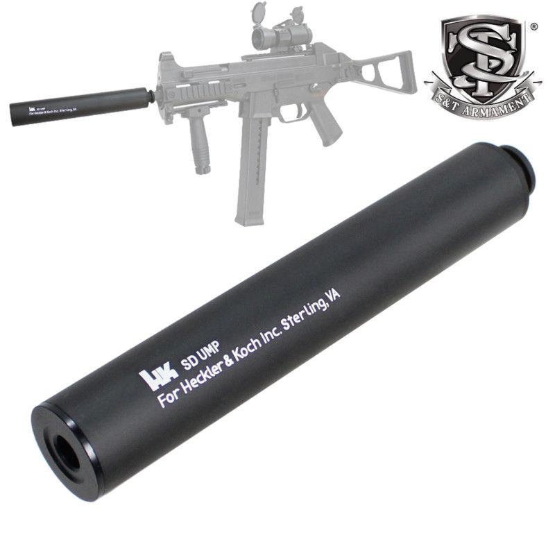 【人気セール，セール】 Su0026T UMP サイレンサー BK その他