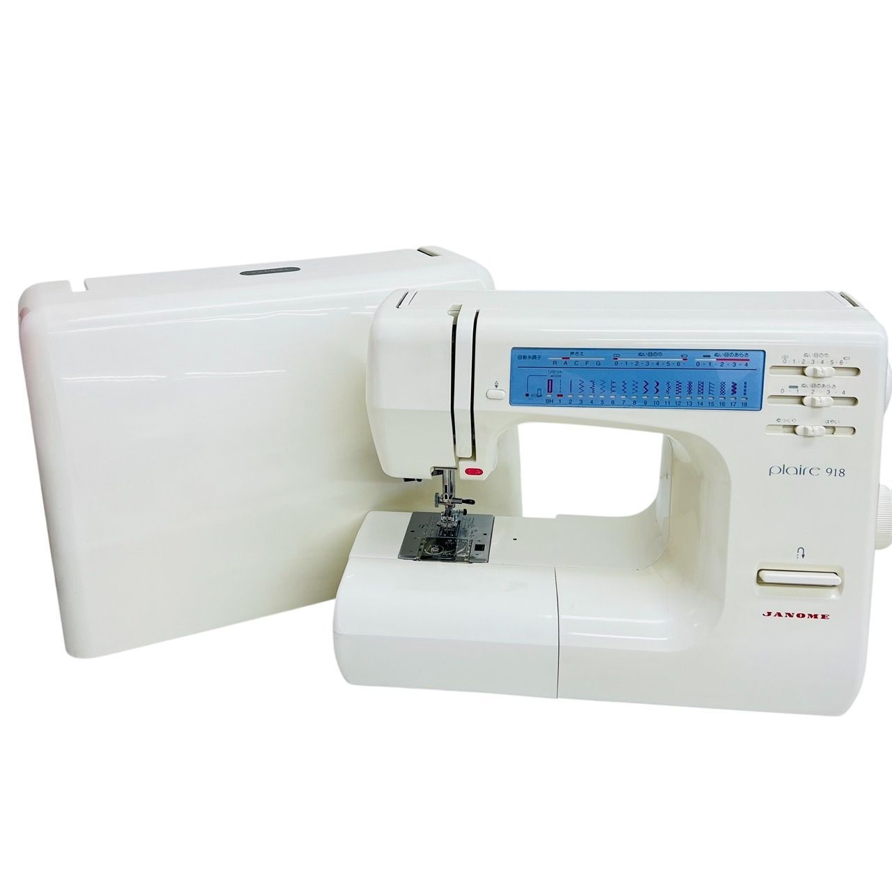 JANOME ミシン　753型 JANOME ジャノメ ミシン 753型 ホワイト系