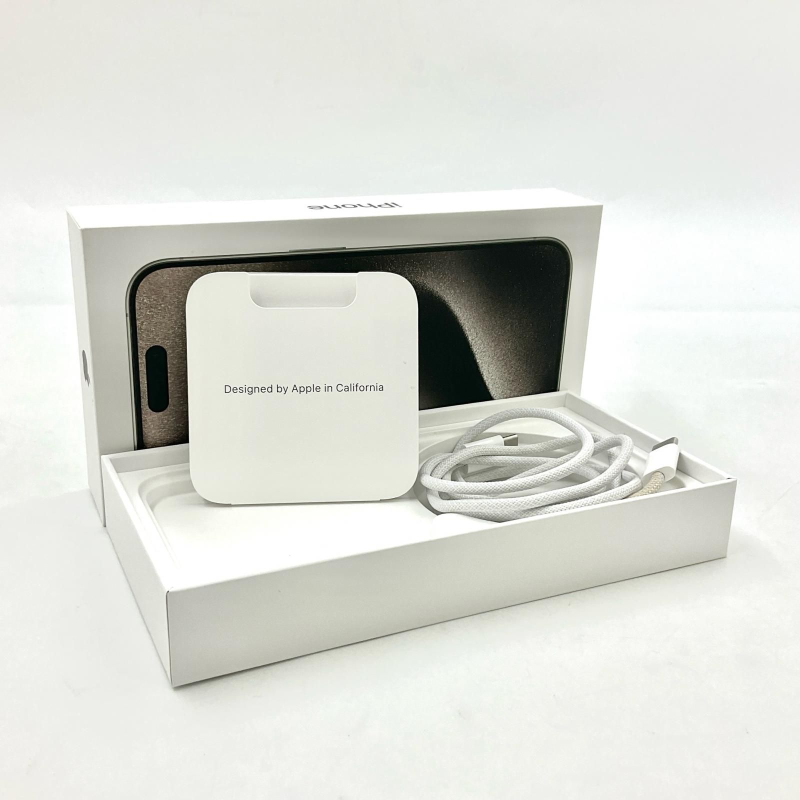 SIMロック解除済　iPhone15 Pro[128GB] ナチュラルチタニウム iPhone 15 Pro 128GB ナチュラルチタニウム SIMフリー 白ロム 超