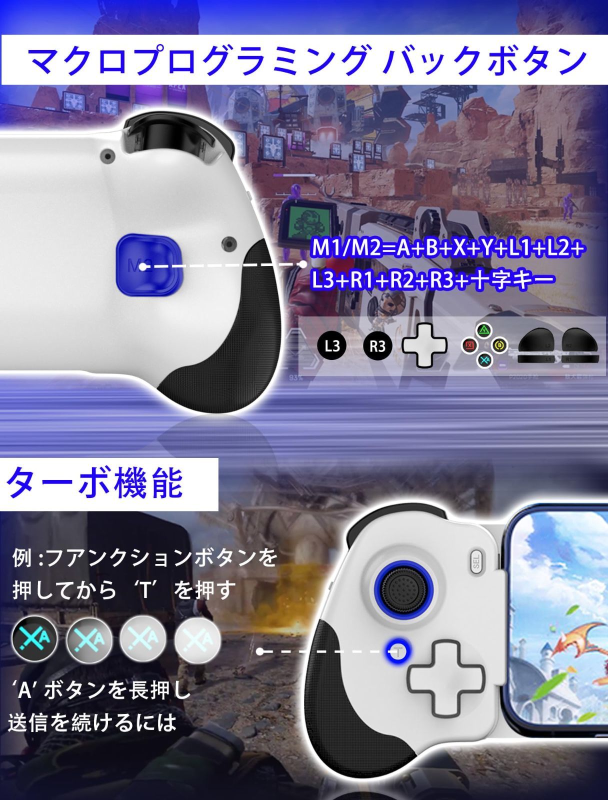ホール効果ジョイスティックおよびトリガー