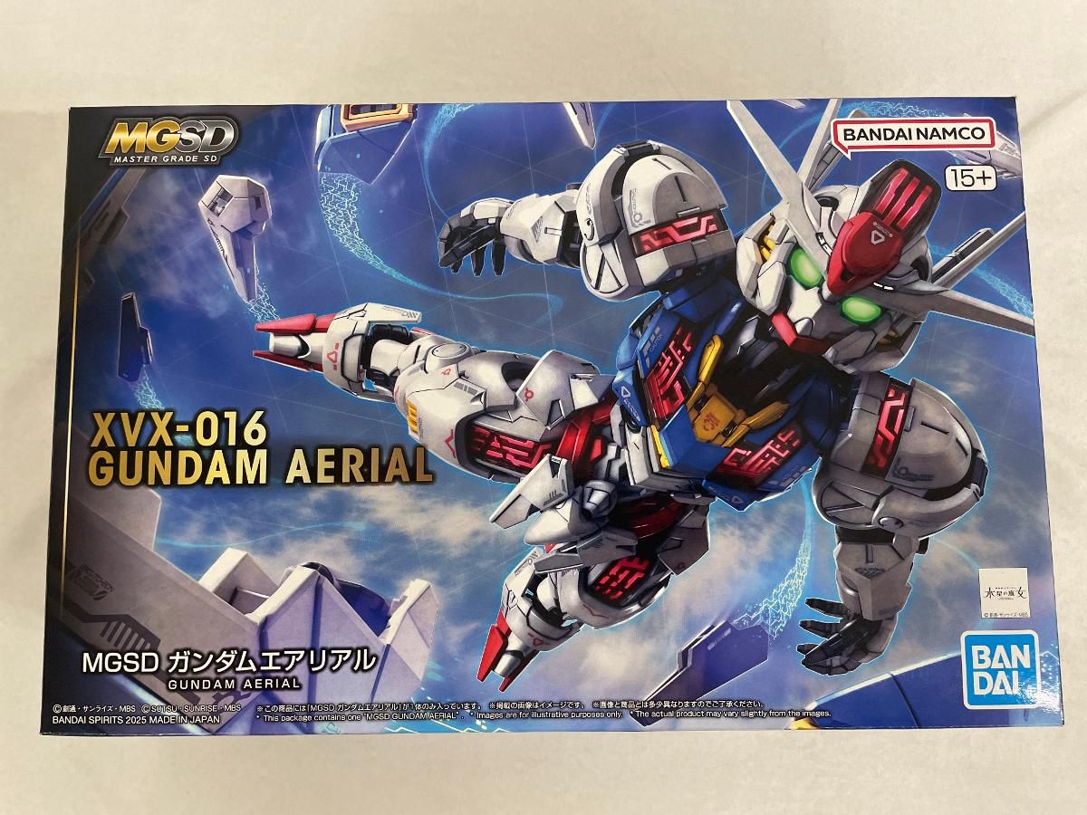 MGSD ガンダムエアリアル 2機 送料込　メルカリ便 未開封】ガンダムエアリアル (MGSD) 「機動戦士ガンダム 水星の魔女