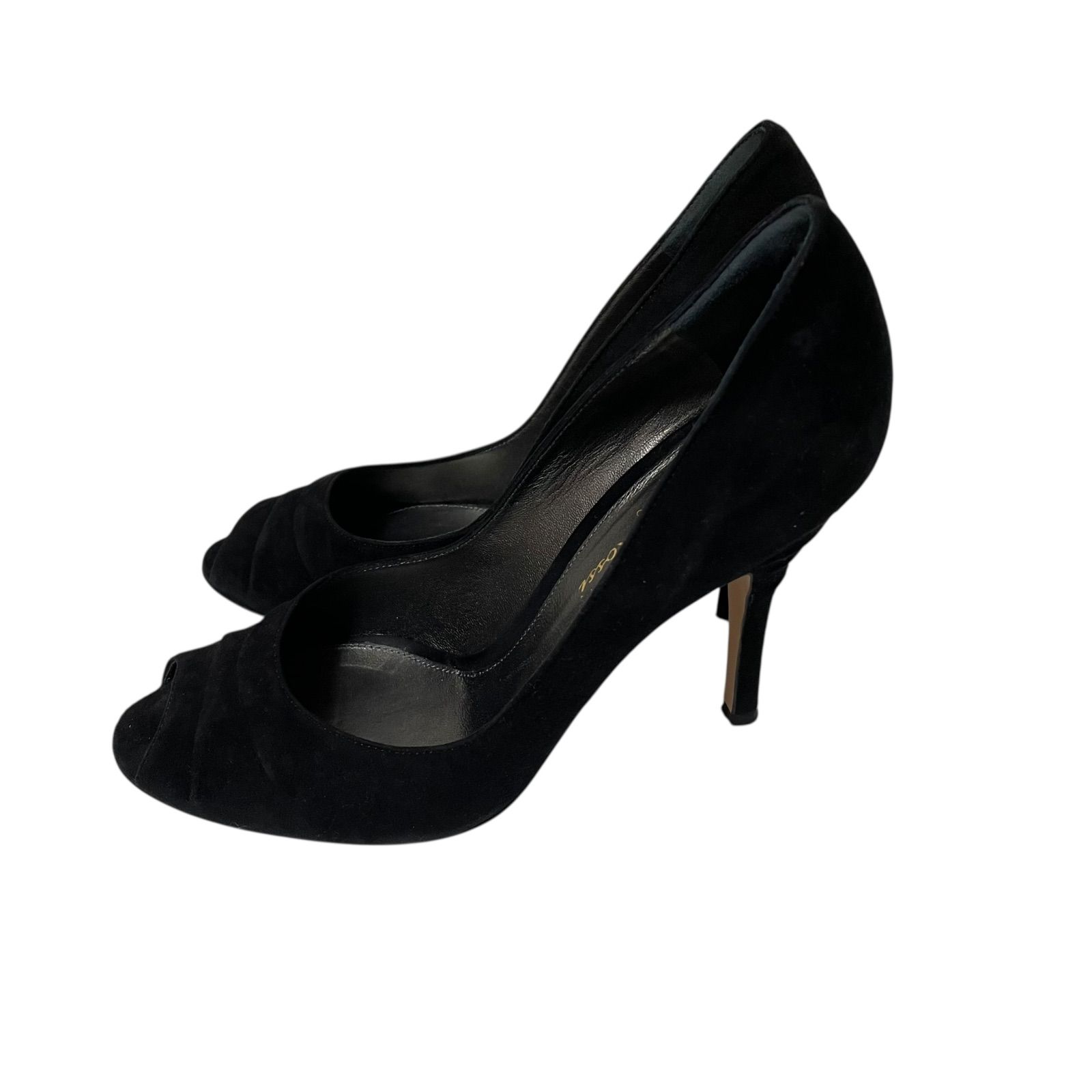 Z1574 GIANVITO ROSSI ジャンヴィトロッシ オープントゥパンプス