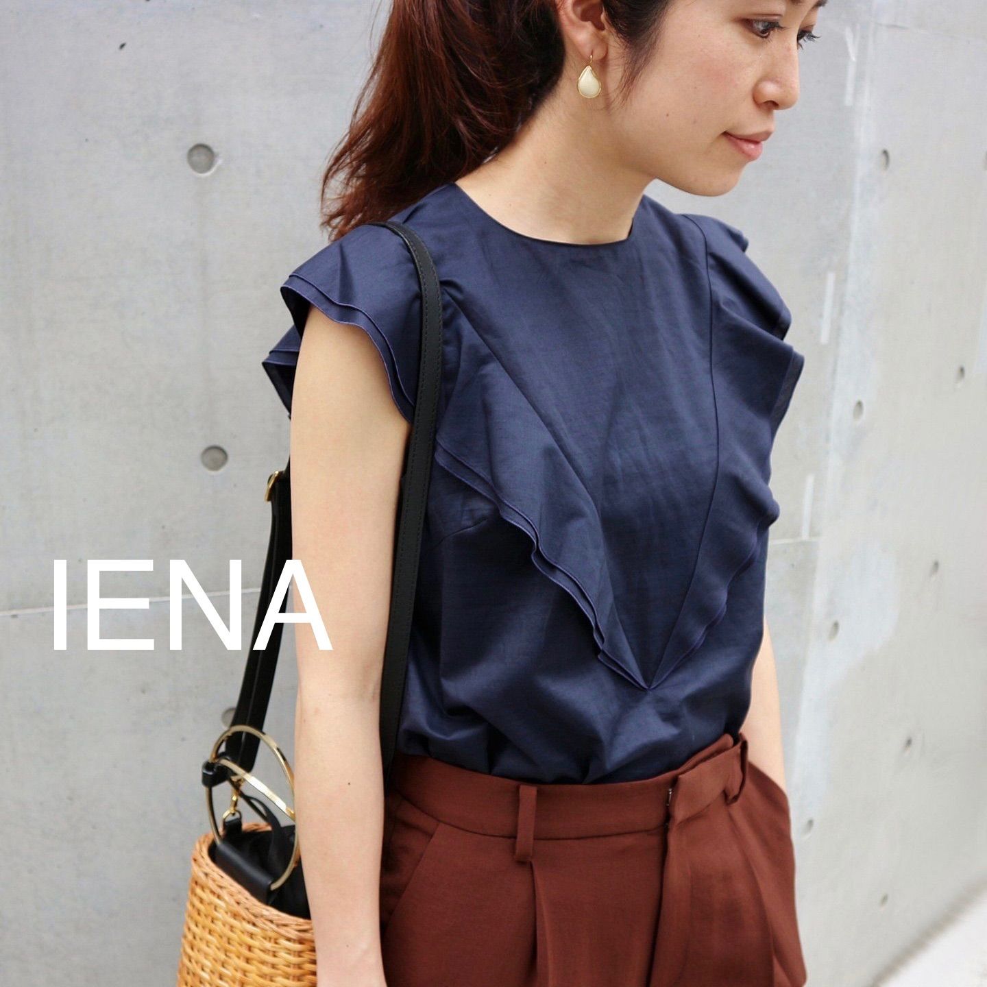 IENA - 新品タグ付き IENA by JULIE C/LAMIE フリルブラウス イエナ IENA by JULIE C/LAMIE フリルブラウス - メルカリ