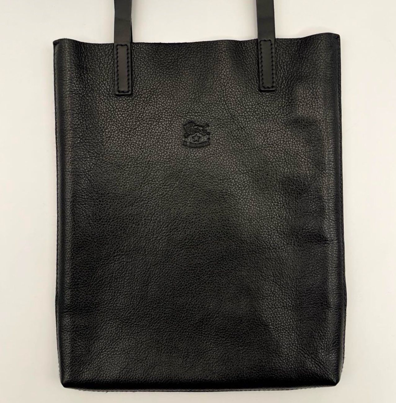 ✨美品 IL BISONTE 本革レザートートバッグ 購入 ブラック ミニサイズ✨