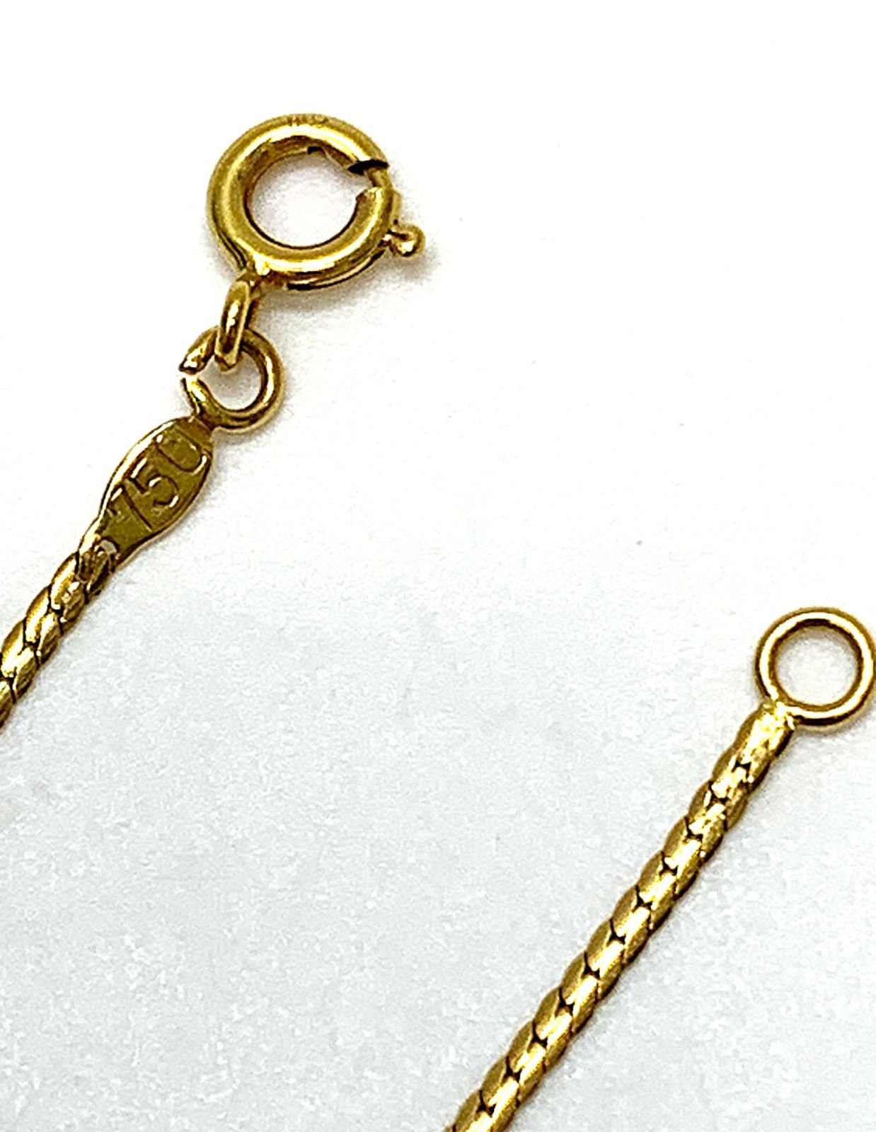 K18 Christian Dior クリスチャン ディオール パールネックレス 40cm