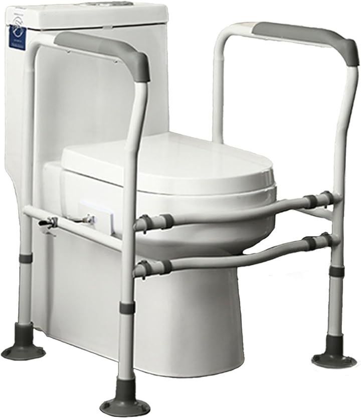 ３７．２℃ Ｂｉｎｅｔｓｕ トイ シストアーム 立上り補助 介助 介護 サポート 抗菌 トイレ用手すり 吸盤付き 工事不要 工具不要 簡単取付 簡単組立 手摺 転倒防止 高さ 幅 調節 ホワイト