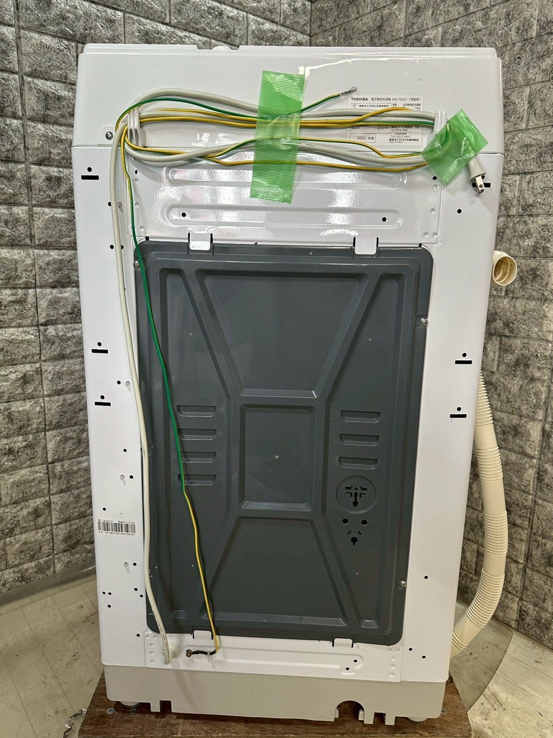 大阪送料無料☆3か月保障付き☆洗濯機☆東芝☆7kg☆2023年☆AW-700Z2 