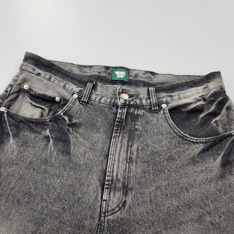 ザッツライフ WIDE DENIM PANTS TF-25030 中古品】 THAT'S LIFE ザッツライフ WIDE DENIM PANTS TF-25030