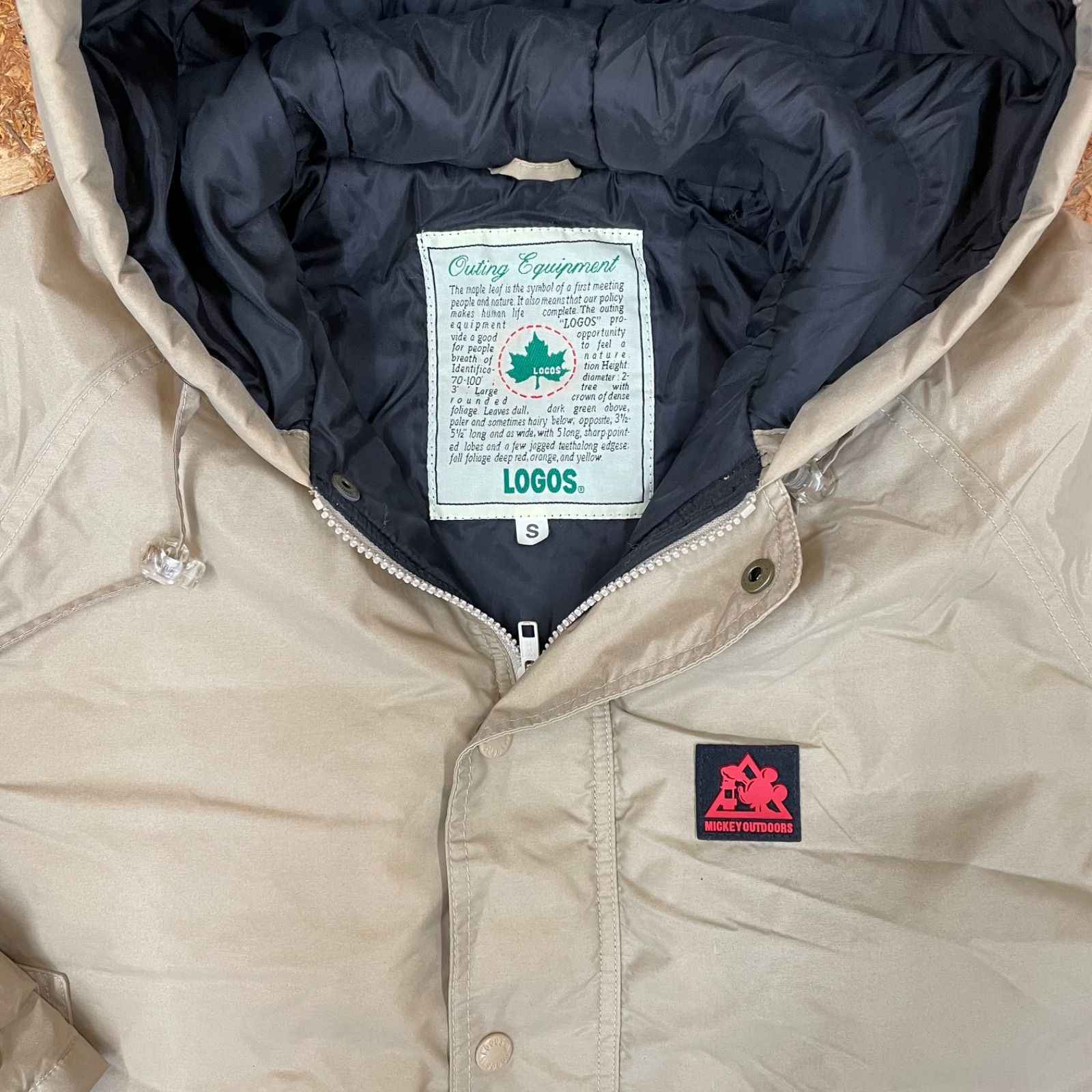 LOGOS × Disney MICKEY OUTDOORS M/Oウォームアップロングコート 
