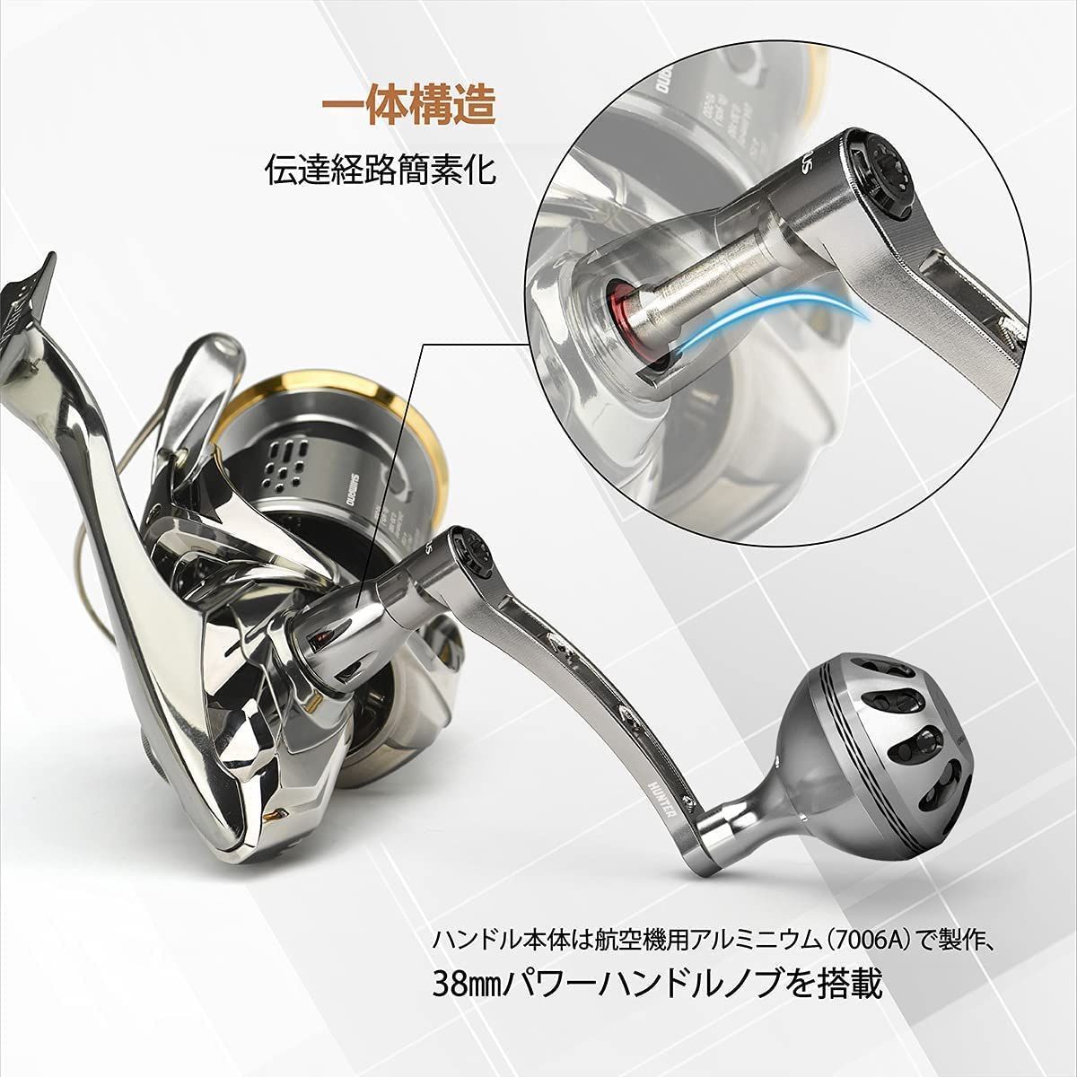 送料無料】 ゴメクサス 35mm シングル ハンドル シマノ Shimano