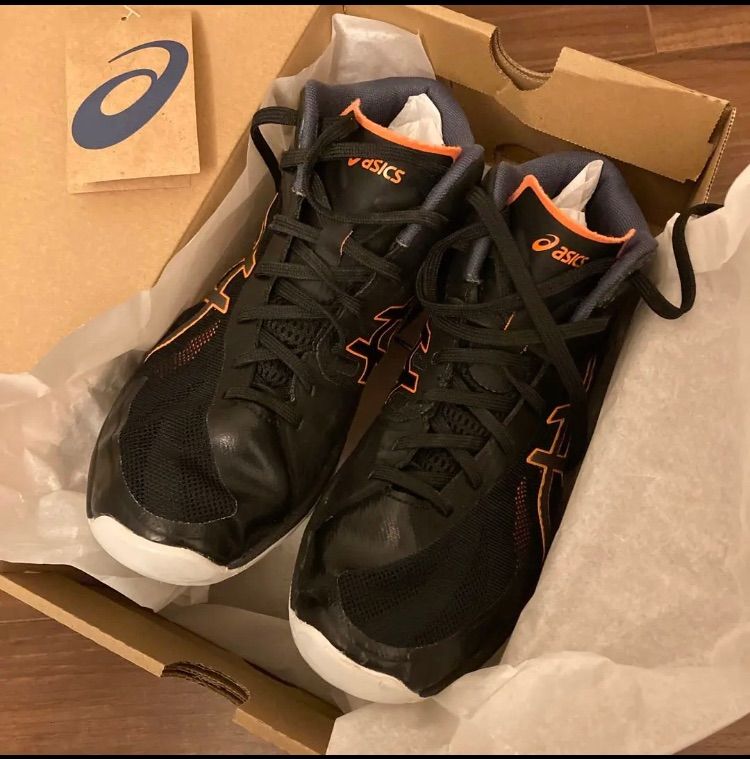 極美品‼️アシックス高橋藍 バレーボールシューズ V-SWIFT FF MT 3