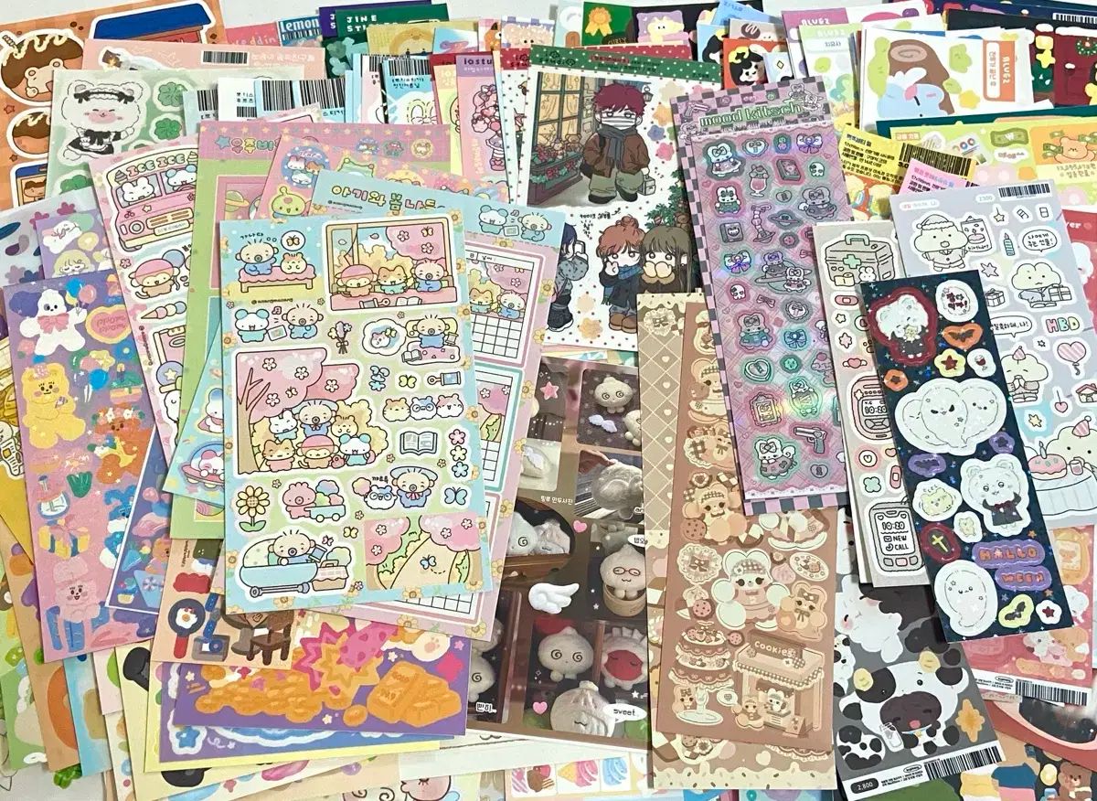 250 腸 デコレーションダイアリー ステッカー ミックス まとめ売り