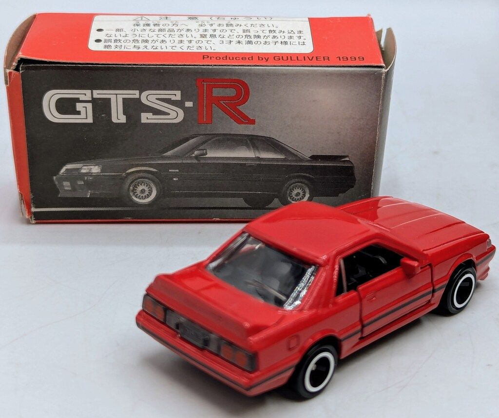 トミー トミカ/ガリバー特注 スカイライン GTS-R EHR31/赤 - メルカリ