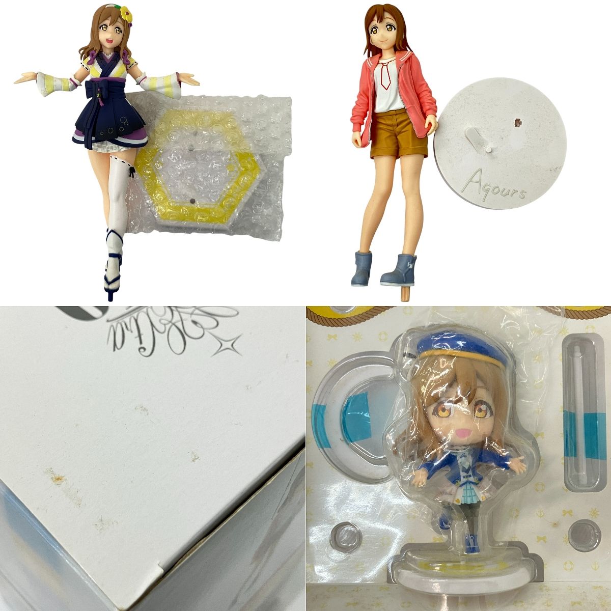 国木田花丸 黒澤ルビィ フィギュア セット 一番くじ プライズ ラブライブ!サンシャイン 黒澤ダイヤ,国木田