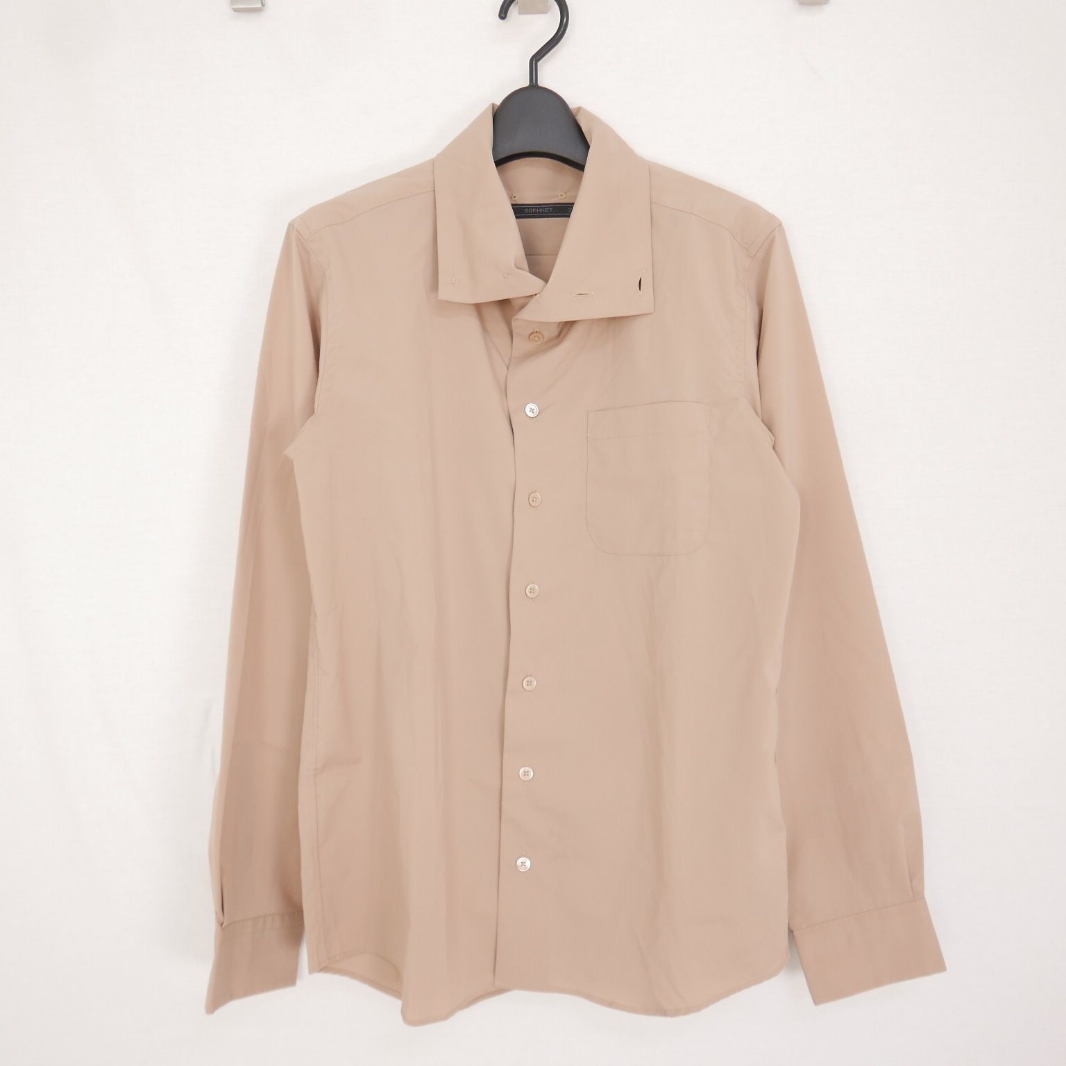 SOPHNET. ソフネット HIGH NECK COLLAR SHIRT メンズ トップス