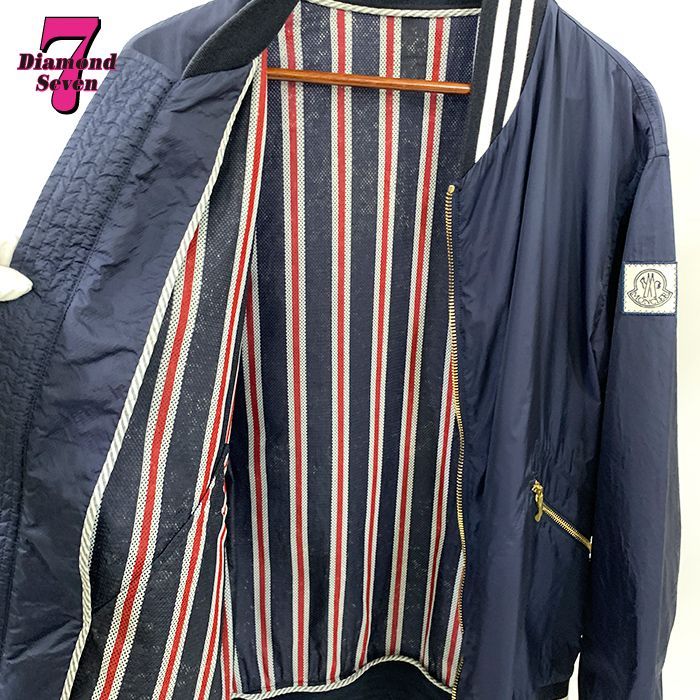 中古】MONCLER GAMME BLEU モンクレール ガムブルー ナイロン