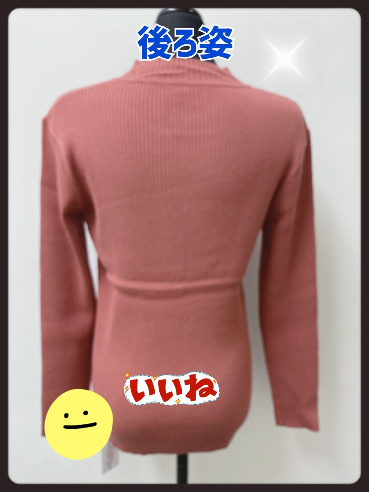 レディースアパレル ニットソー ピンク 3 Lサイズ