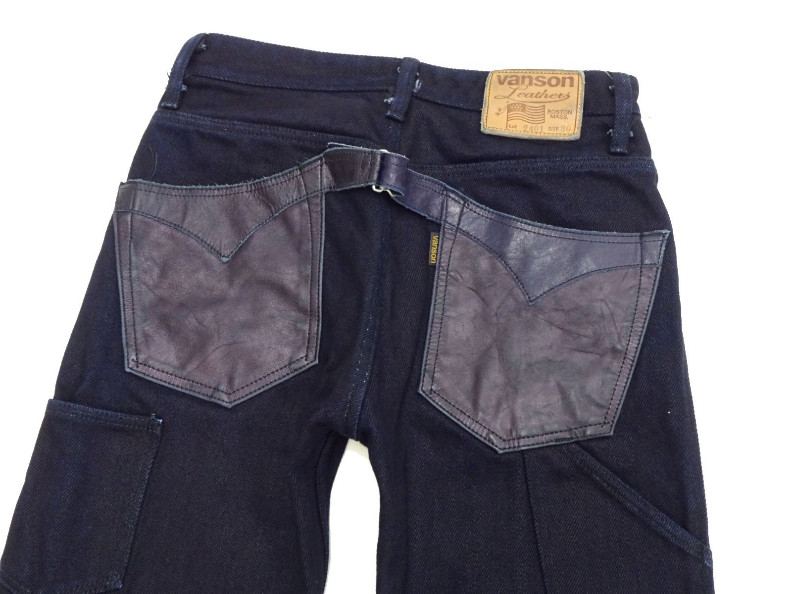 バンソン 21oz インディゴデニム ペインターパンツ VANSON