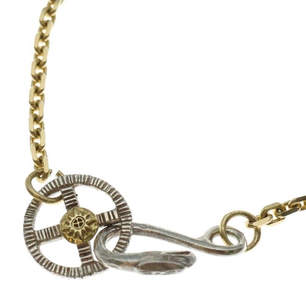 REDMAN レッドマン シルバーイーグルフック メタルホイール カスタム ゴールドチェーン ネックレスチェーン シルバー|ゴールド