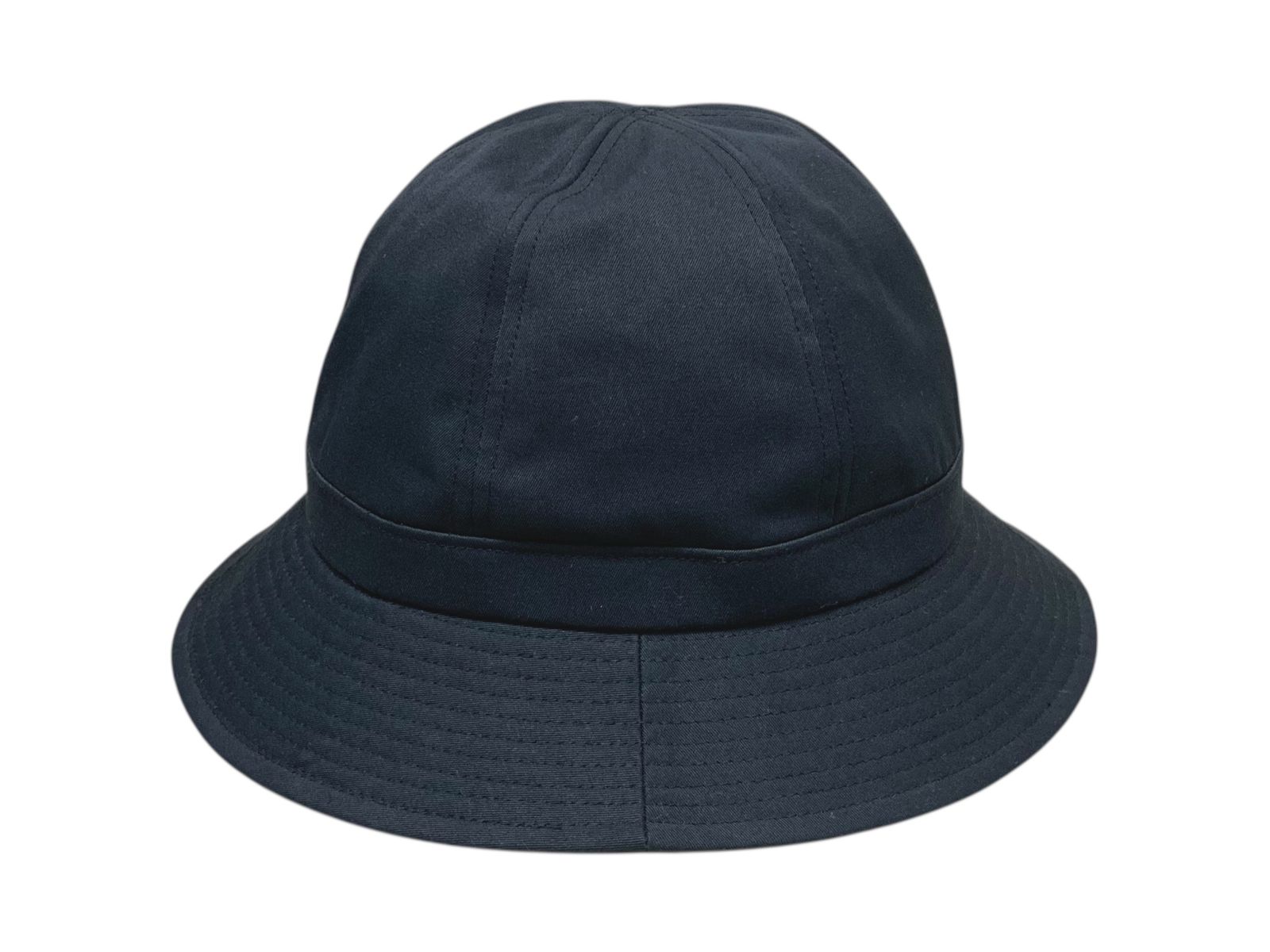 【美品】バレンシアガ バケットハット ブラック ロゴ入り 日本製 BALENCIAGA (バレンシアガ) バケットハット BBロゴ M ブラック