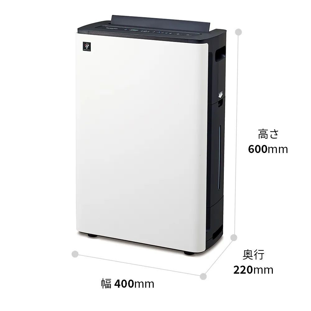 GK123 床置き型プラズマクラスター 加湿空気清浄機 シャープ KC-M511 -W