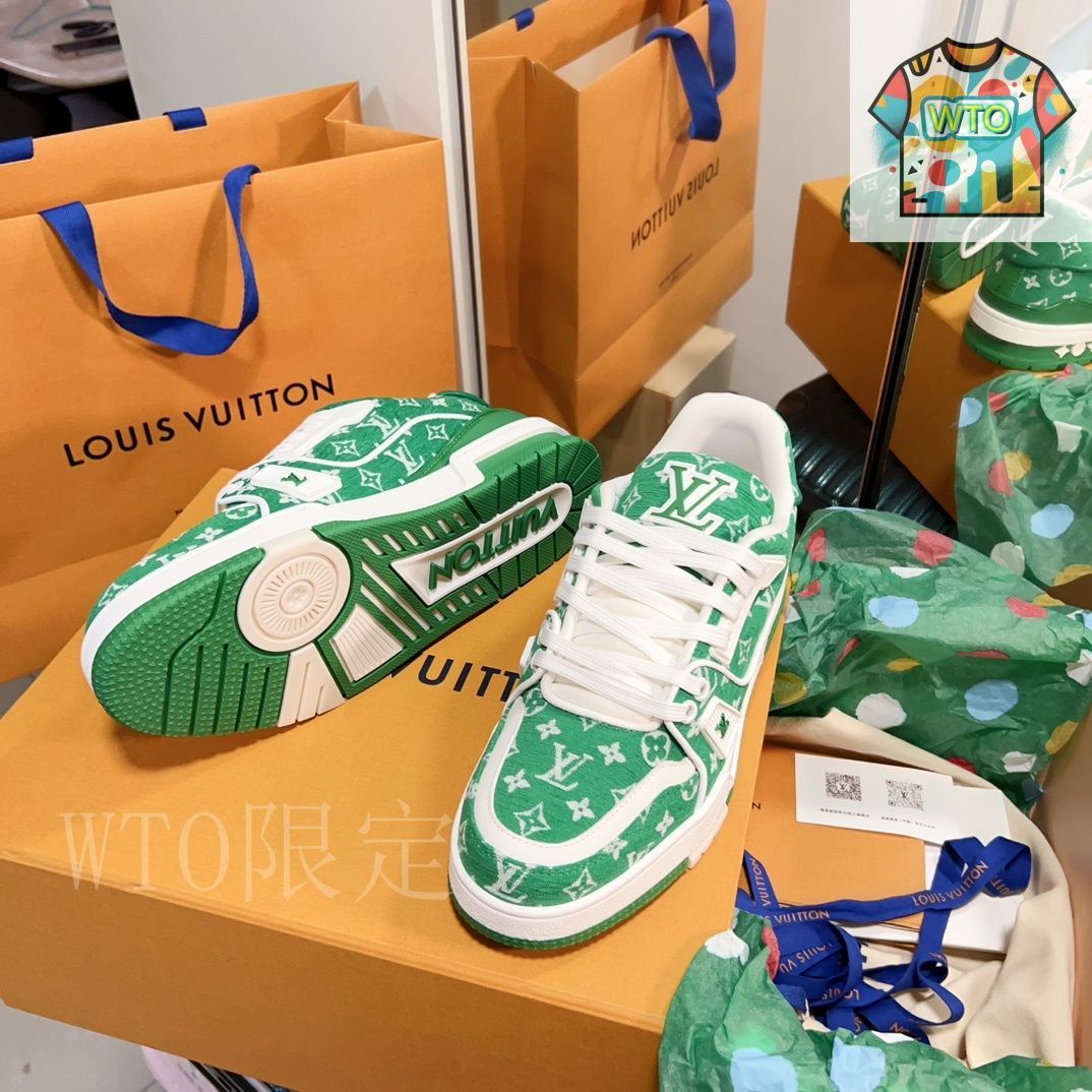 Louis Vuitton LV Trainer スニーカー カジュアルシューズ12-3