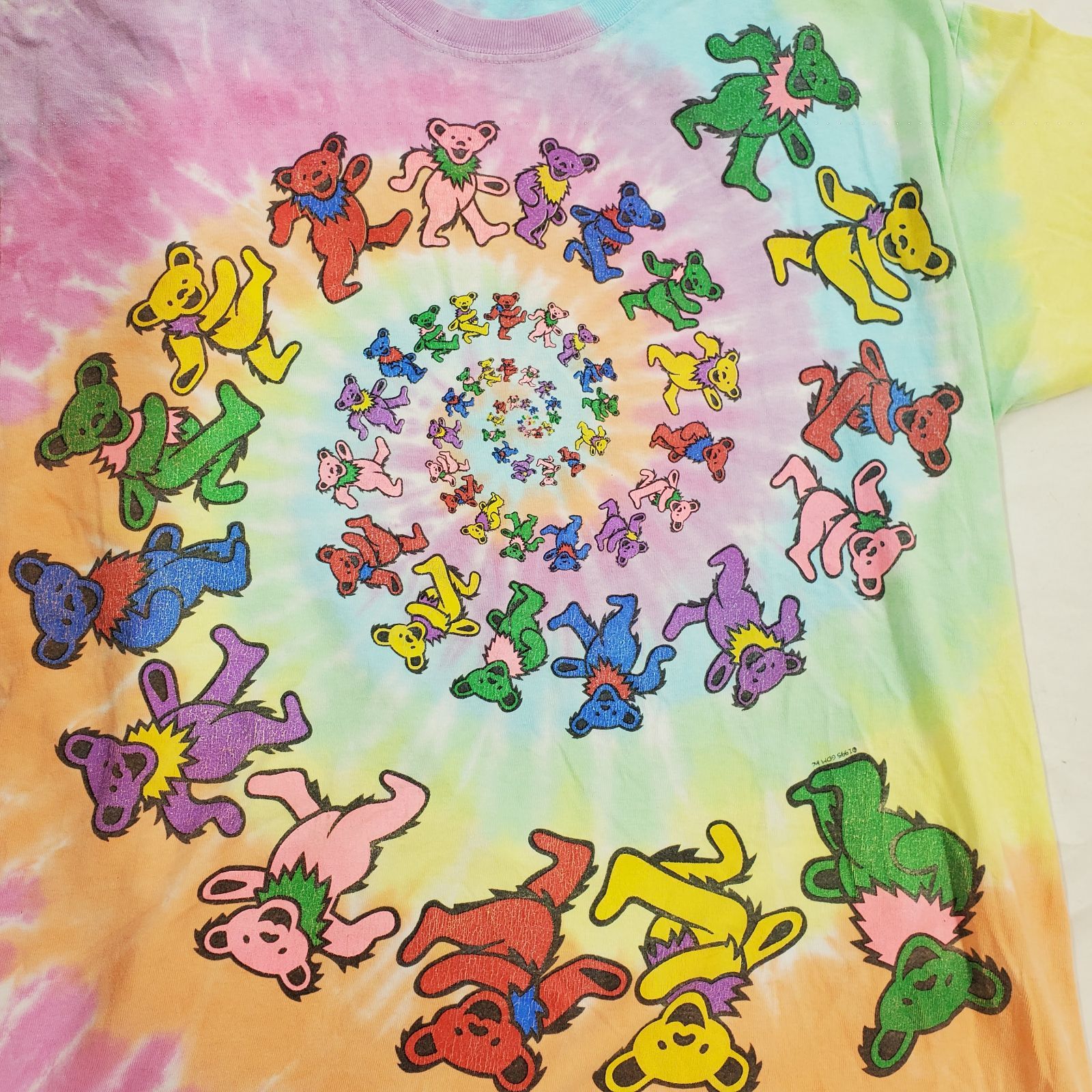 -@ フォロー感謝割 グレイトフルデッド タイダイ バンドＴシャツ ヴィンテージ USA製 size:XL【 Grateful Dead 】グレイトフル・デッド バンドT