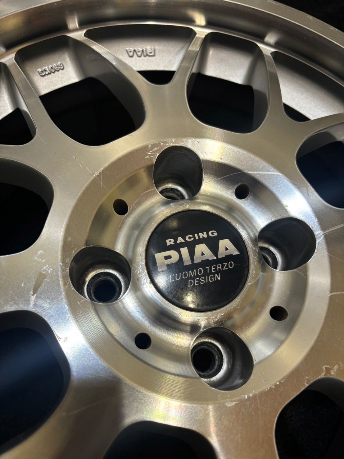 ☆PIAA SPORT MESH 15インチ 6J +34 100 4H アルミホイール 4本 (2
