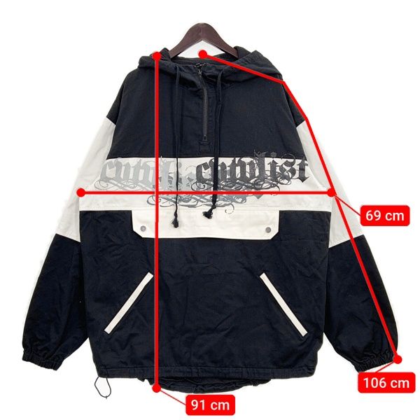 CVTVLIST カタリスト OSK限定 CROSS OF CROSSES アノラック