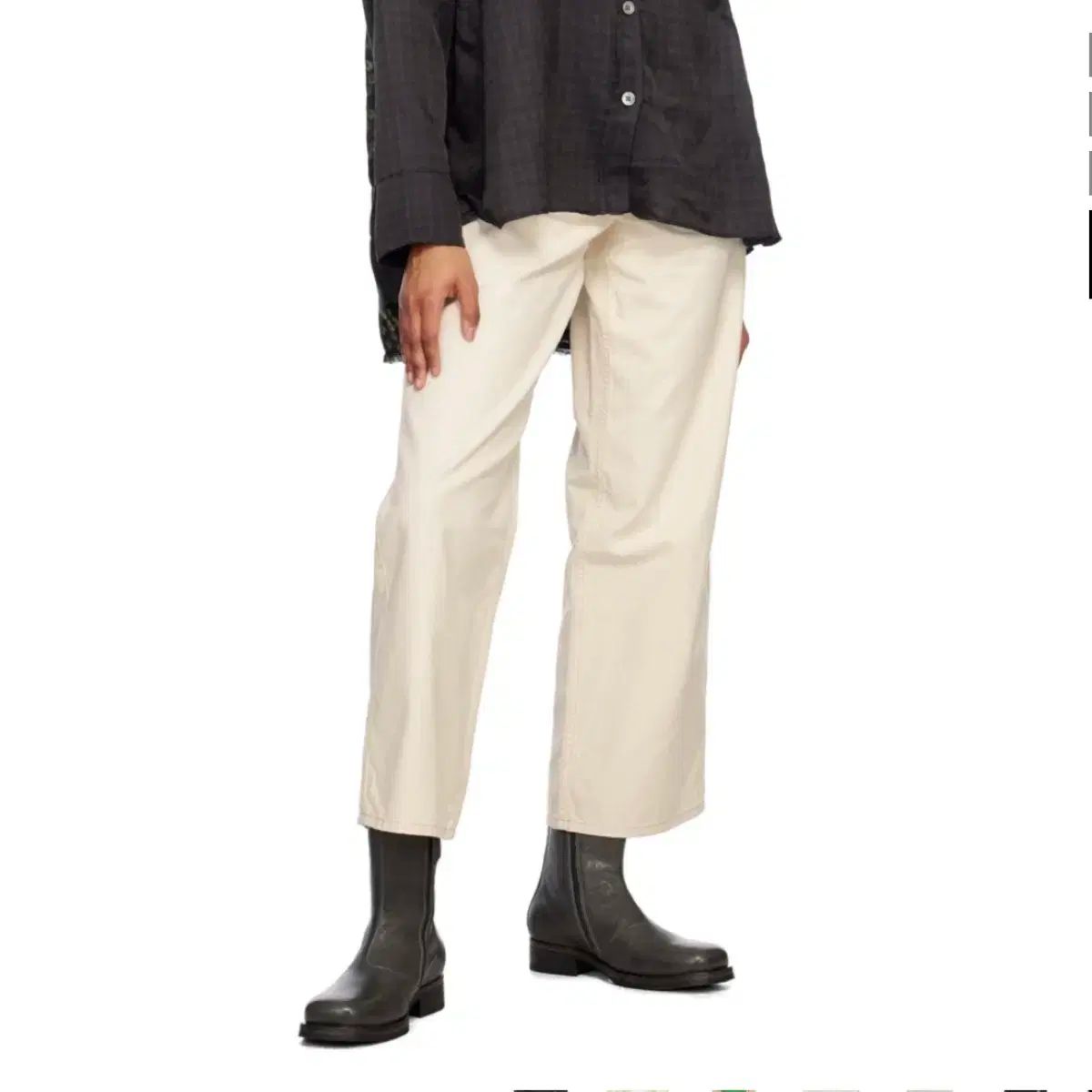 新品未使用タグ付！LOEWE チノパン ロエベ 38 ベージュパンツ オーバー