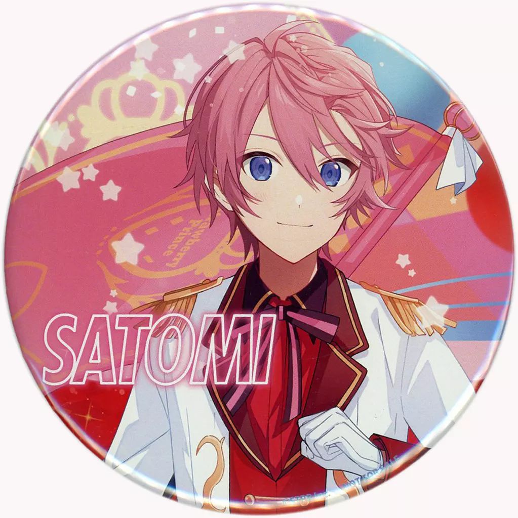 すとぷり ふぁみくじ B賞 缶バッジ付きロゼット さとみくん すとぷり