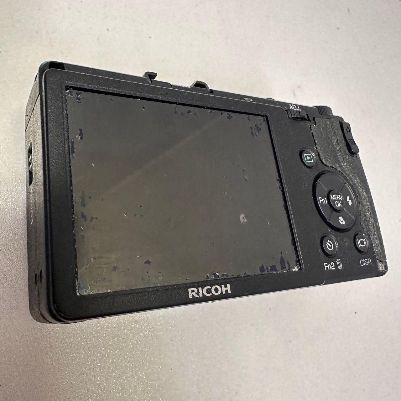 ジャンク】リコー RICOH デジタルカメラ GR DIGITAL IV ブラック 黒