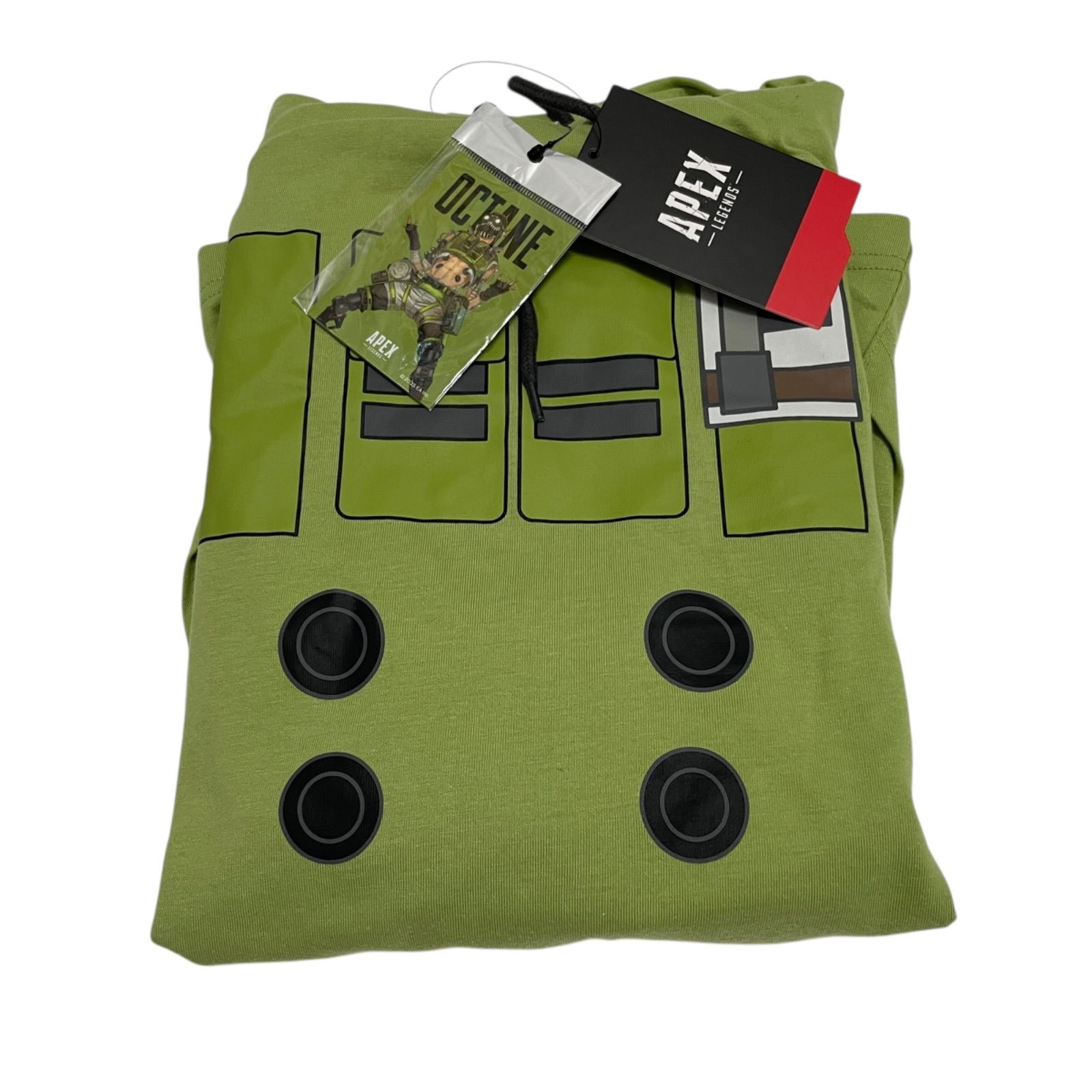 新品】APEX Legends オクタン パーカー Tパーカー グリーン