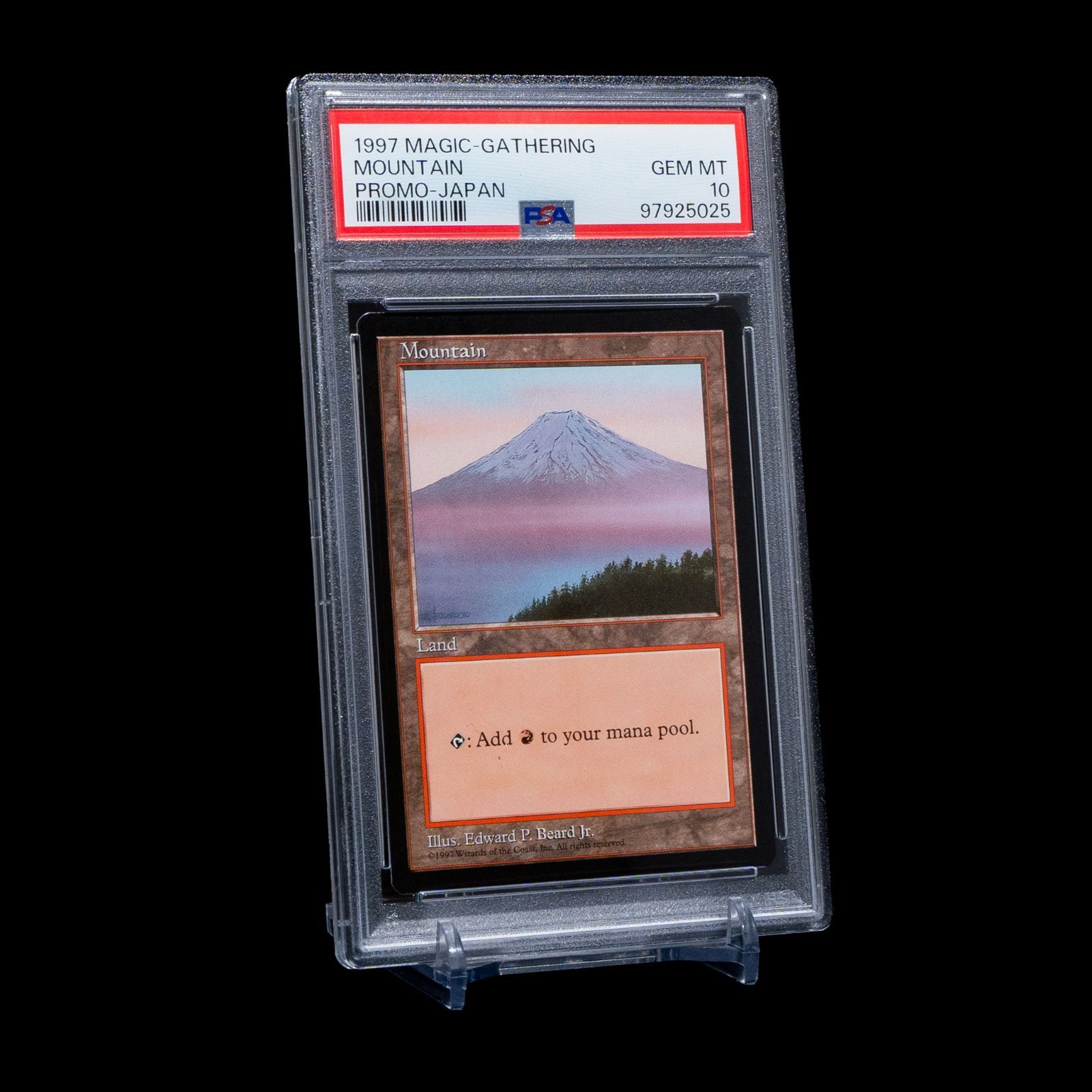 PSA10】 MTG 山/Mountain 日本/Japan 《英語》 領収書 英語