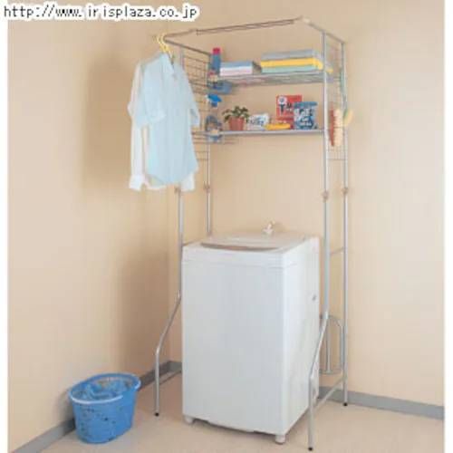 アイリスオーヤマ IRIS OHYAMA ランドリーラック ハンガーバー付 幅66.5 95cm×奥行54.5×高さ192㎝