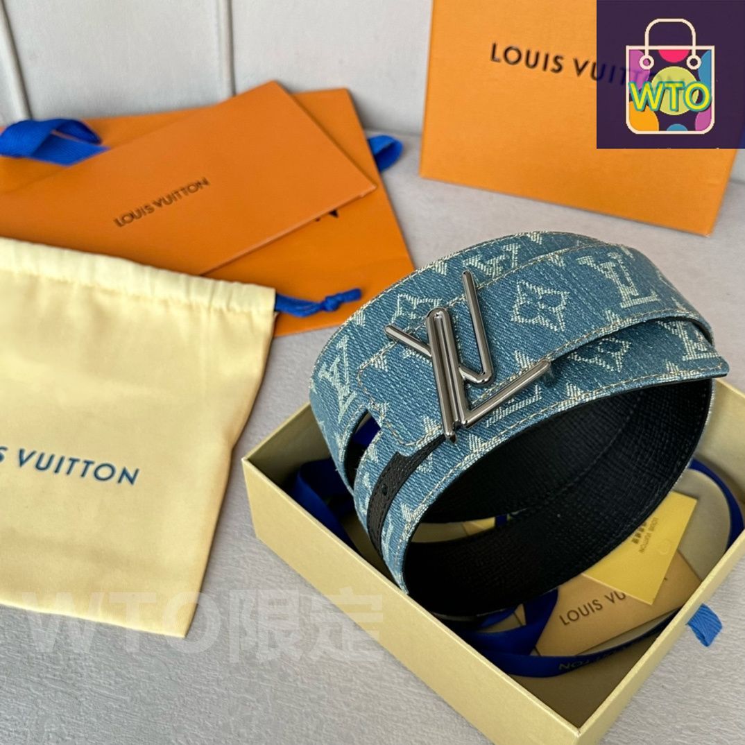 LOUIS VUITTONサンチュール・LV アイコニック 30MM リバーシブル
