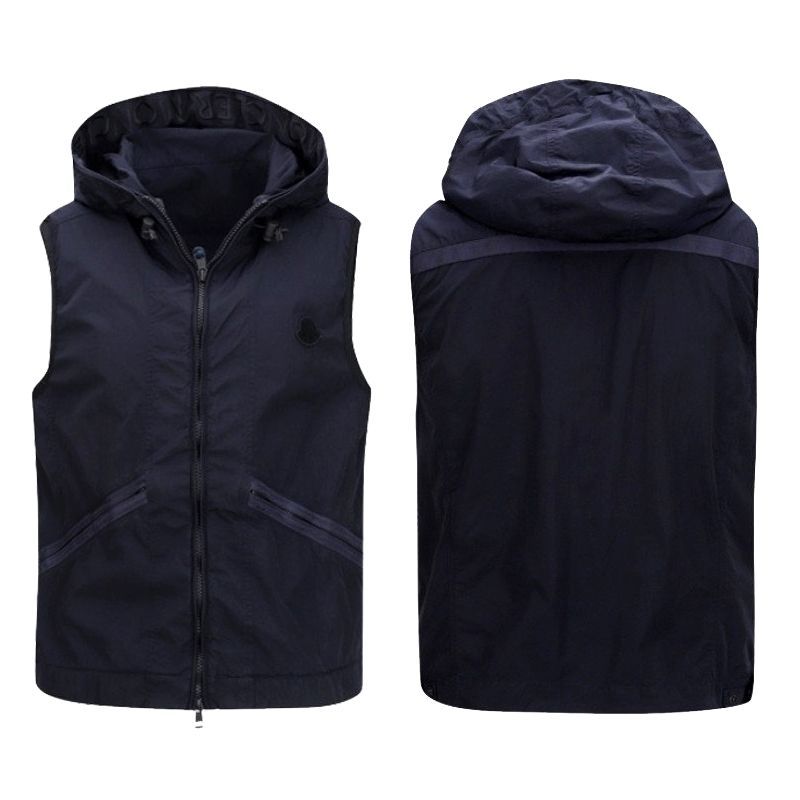 MONCLER / TOUQUES ナイロンベスト 3 ネイビー MONCLER / TOUQUES ナイロンベスト 3 ネイビー