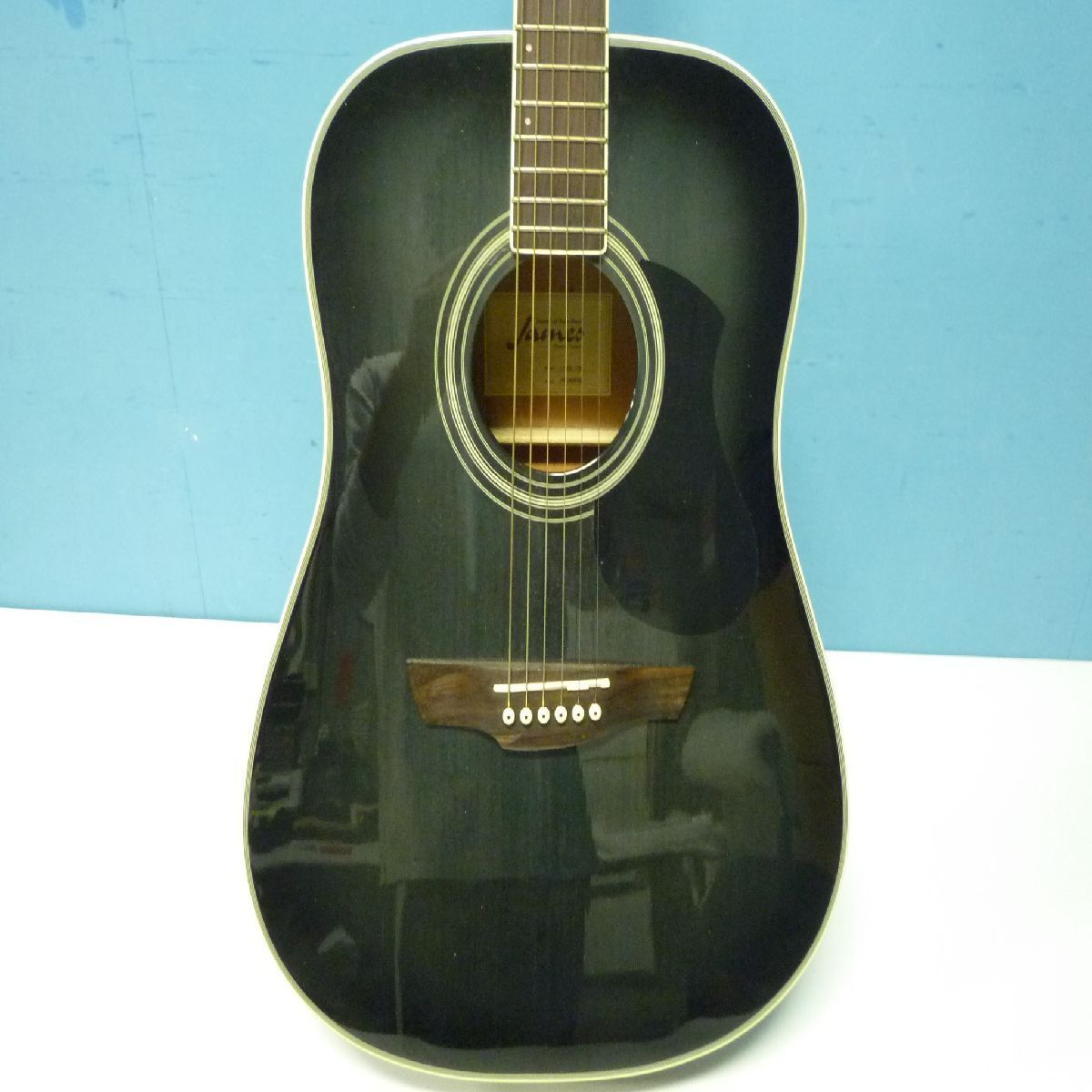 James J-300D アコースティックギター ブラック TBK - ギター