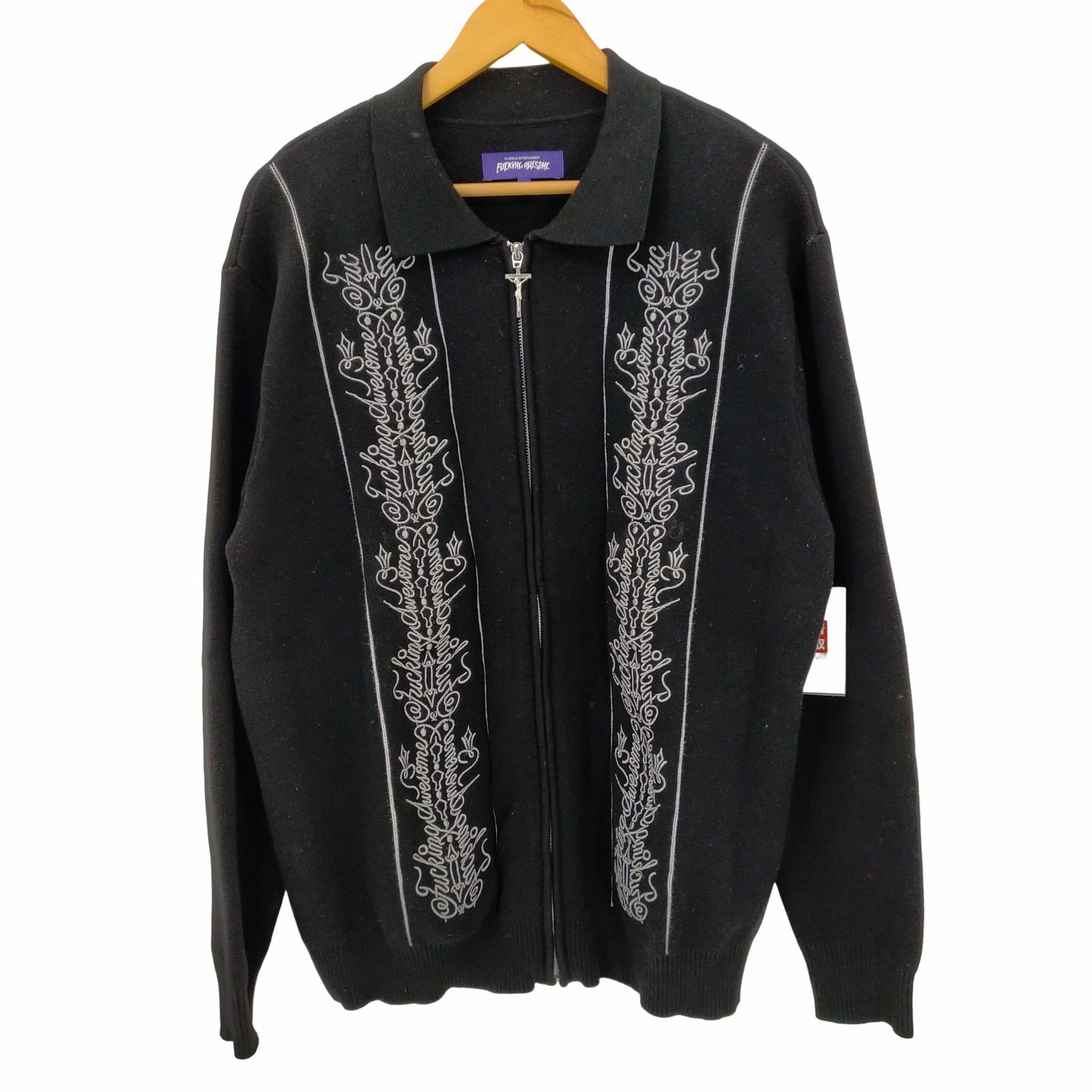 ファッキンオーサム FUCKING AWESOME Bullshirt Zip Cardigan メンズ