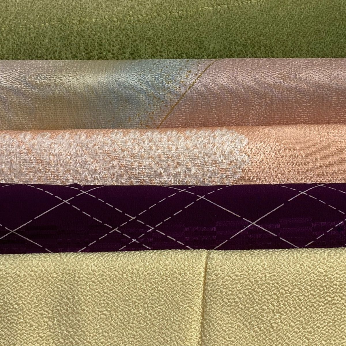 平和屋着物☆和装小物 上質な帯揚げ 10枚セット 未使用品多数 逸品