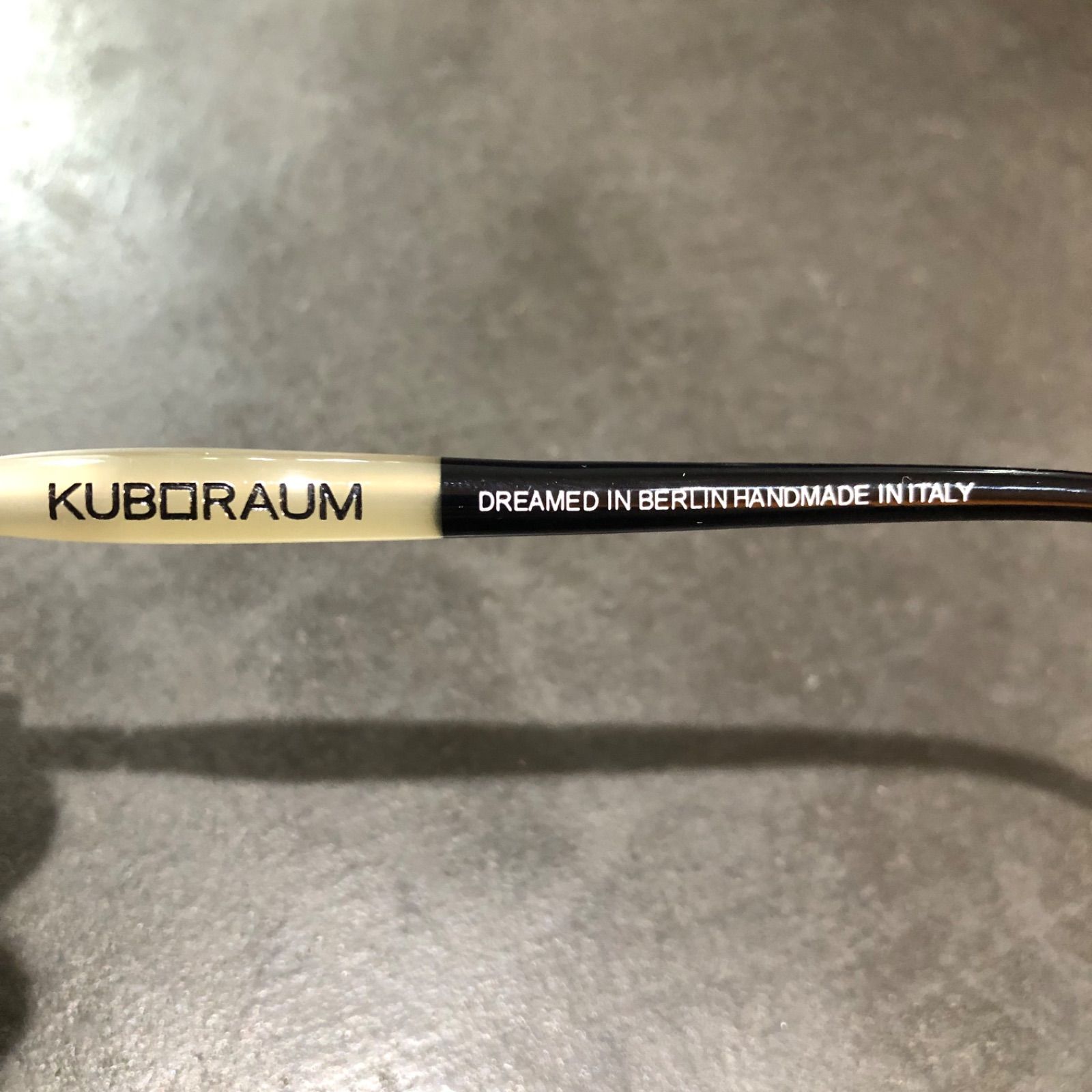 KUBORAUM Maske P6 サングラス メガネ 眼鏡 クボラム ブラック 93222A6