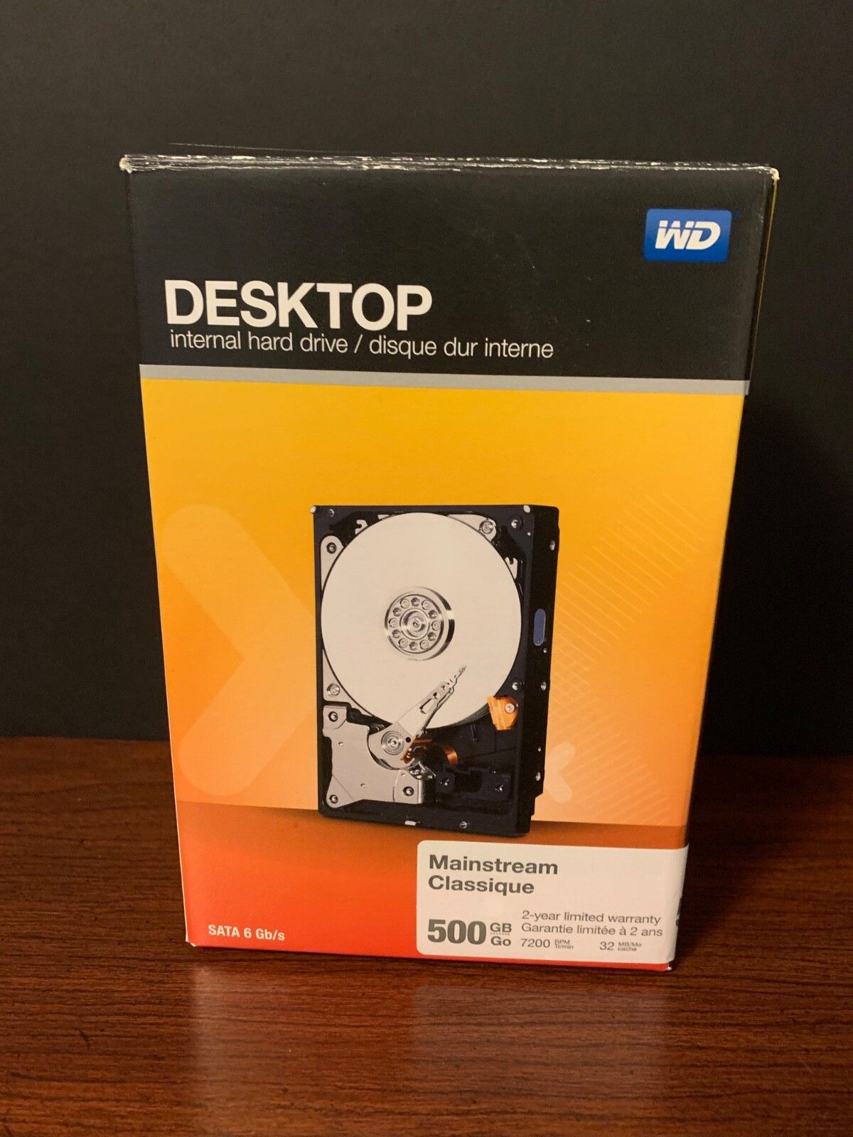 Western Digital Western Digital 500GB WDBH2D5000ENC 7200RPM SATA 6Gb デスクトップ ハード ドライブ
