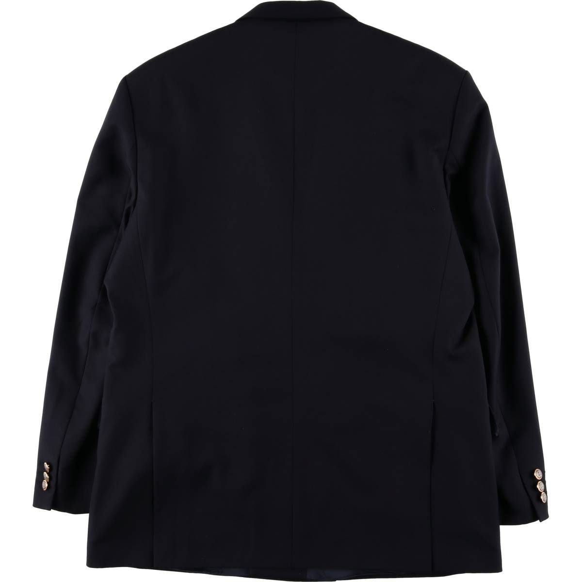 古着 Magee ダブルブレスト ピークドラペル 紺ブレザー テーラードジャケット メンズXL相当 eaa584066